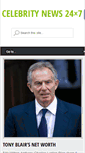 Mobile Screenshot of celebritynews24-7.com